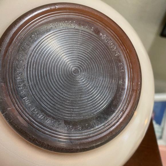 Vintage, Pyrex, Autumn Rainbow Series, Nesting Bowl, Model #323. 1.5 Litet - Picture 3 of 8